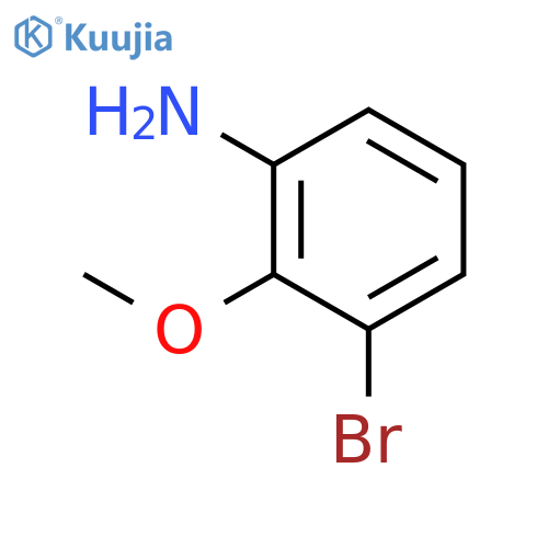 3-Bromo-2-methoxyaniline structure