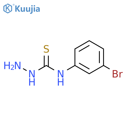 3-Amino-1-(3-bromophenyl)thiourea structure