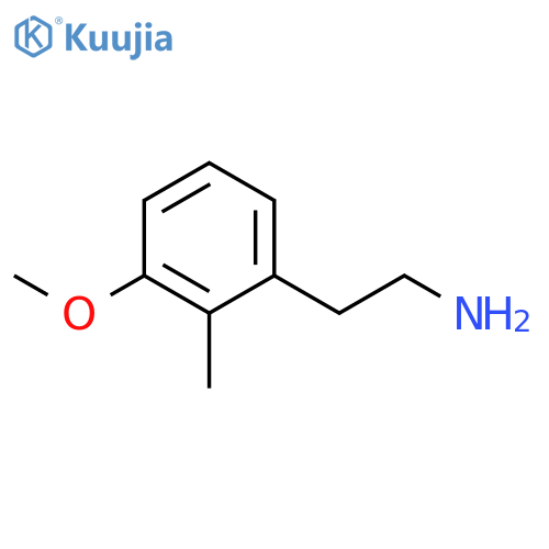 2-(3-methoxy-2-methylphenyl)ethan-1-amine structure