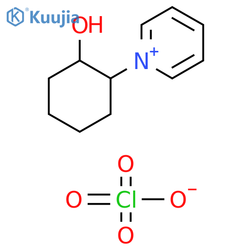1-(2-Hydroxycyclohexyl)pyridinium perchlorate structure