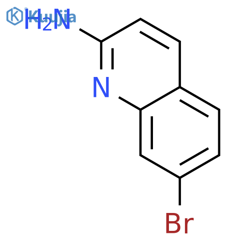 7-Bromoquinolin-2-amine structure