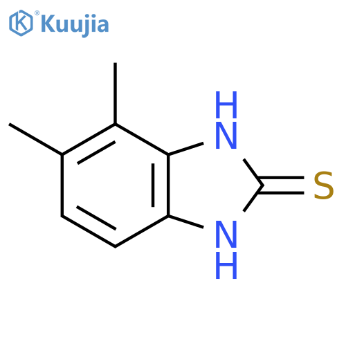 6,7-Dimethyl-1H-BenzoDImidazole-2-Thiol structure