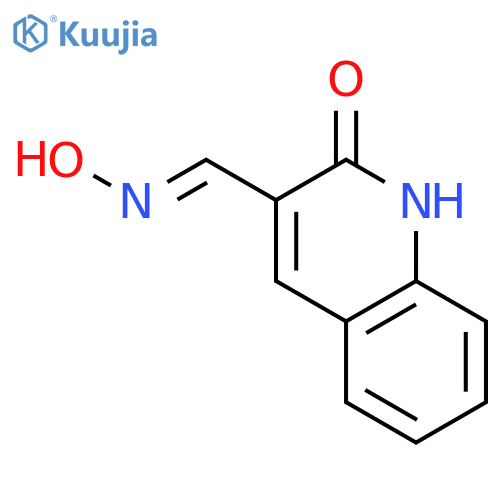 3-(hydroxyimino)methyl-1,2-dihydroquinolin-2-one structure