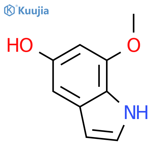 7-methoxy-1h-indol-5-ol structure
