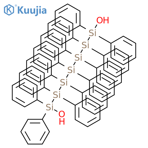 1,7-Heptasilanediol, 1,1,2,2,3,3,4,4,5,5,6,6,7,7-tetradecaphenyl- structure
