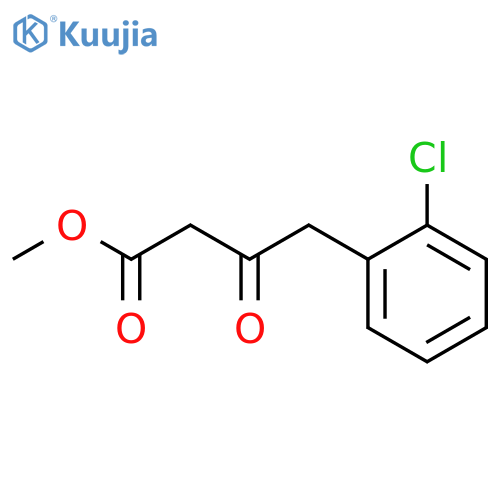 4-(2-CHLORO-PHENYL)-3-OXO-BUTYRIC ACID METHYL ESTER structure