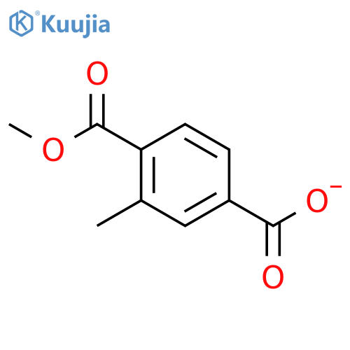 4-(Methoxycarbonyl)-3-methylbenzoic Acid structure