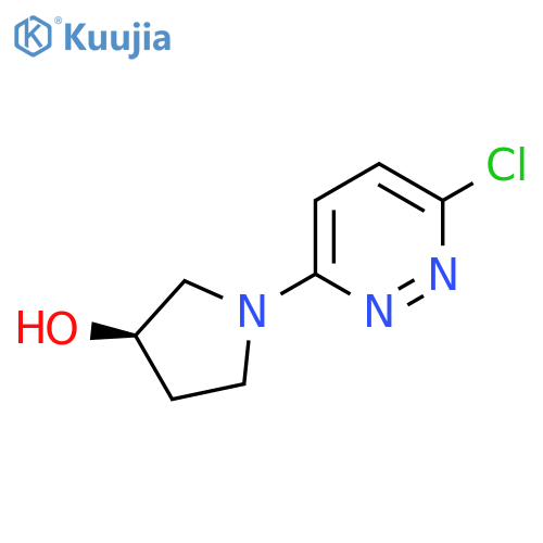 (R)-1-(6-Chloropyridazin-3-yl)pyrrolidin-3-ol structure