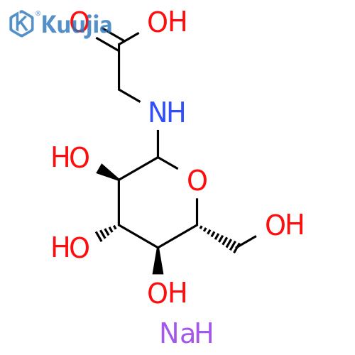 N-D-Glucopyranosyl-glycine Sodium Salt structure