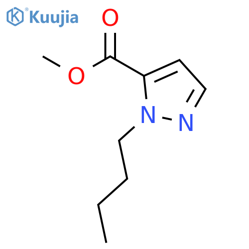 methyl 1-butyl-1H-pyrazole-5-carboxylate structure