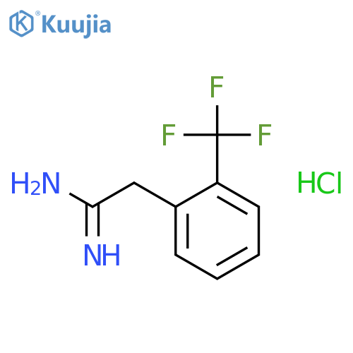 2-(2-Trifluoromethyl-phenyl)-acetamidine HCl structure