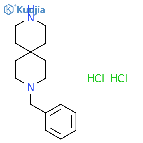 3-Benzyl-3,9-diazaspiro5.5undecane Dihydrochloride structure