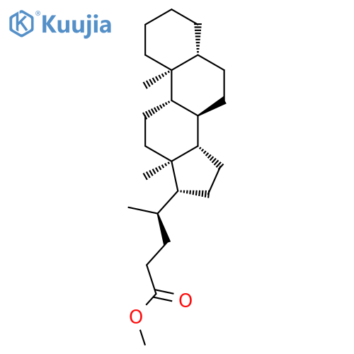 Me ester-5alpha-Cholan-24-oic acid structure