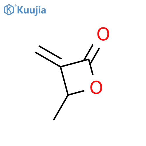 2-Oxetanone, 4-methyl-3-methylene- structure