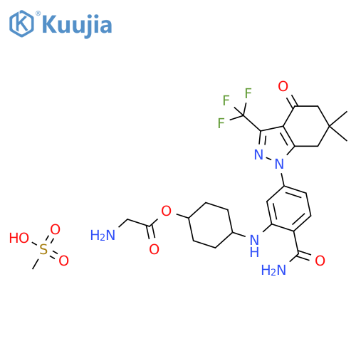 PF-04929113 (Mesylate) structure