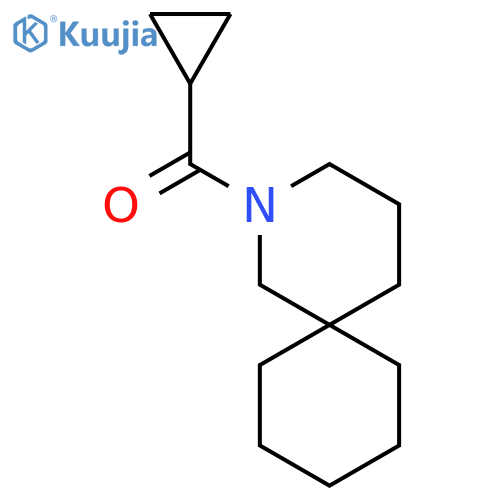 2-cyclopropanecarbonyl-2-azaspiro5.5undecane structure