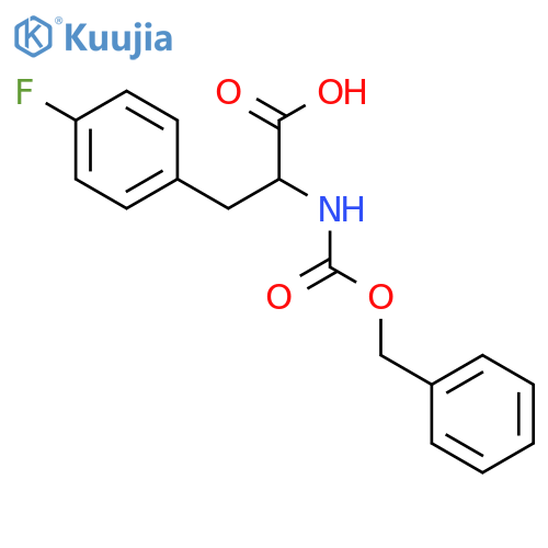 Z-4-fluoro-D-phenylalanine structure