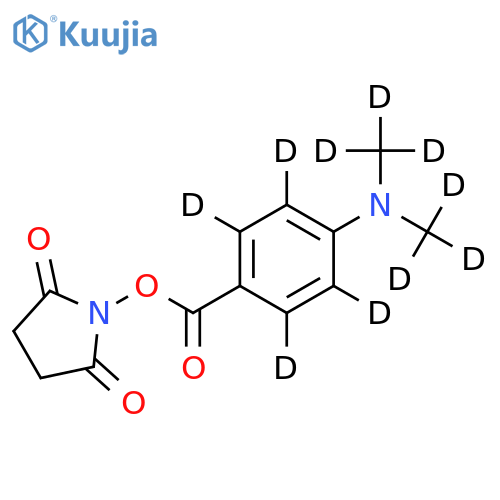 DMABA-d10 NHS ester structure