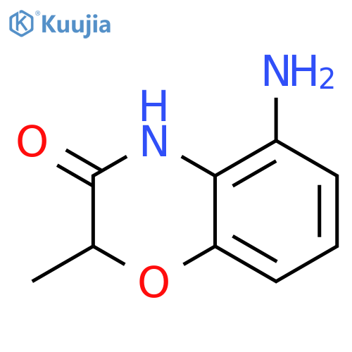 5-AMINO-2-METHYL-2H-1,4-BENZOXAZIN-3(4H)-ONE structure