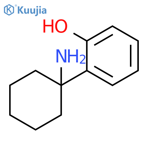 2-(1-aminocyclohexyl)phenol structure