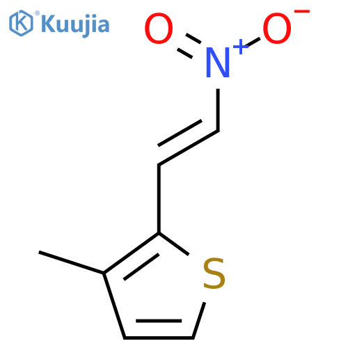 3-Methyl-2-(2-nitroethenyl)-thiophene structure
