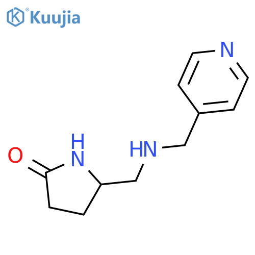 (5R)-5-{(4-Pyridinylmethyl)aminomethyl}-2-pyrrolidinone Dihydrochloride structure