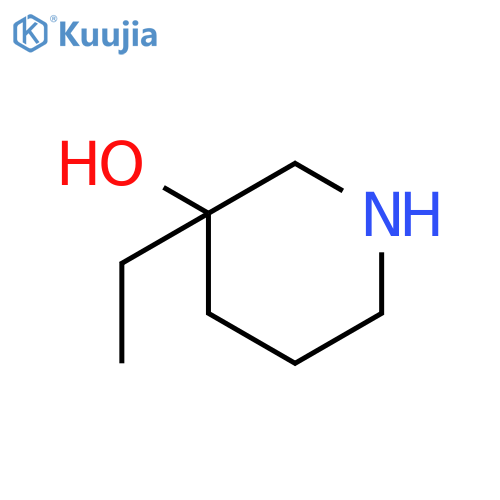 3-Ethylpiperidin-3-ol structure