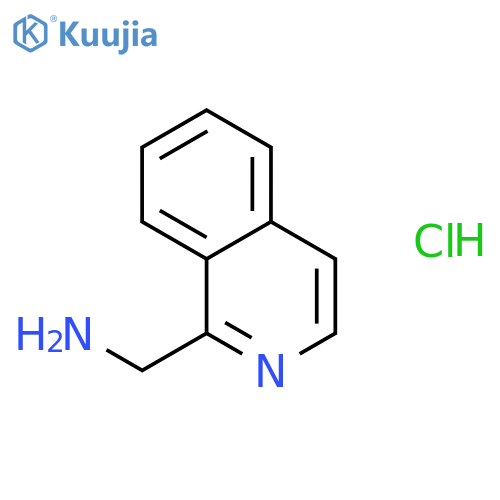 Isoquinolin-1-ylmethanamine hydrochloride structure