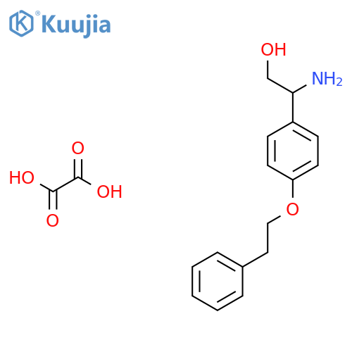 2-Amino-2-4-(2-phenylethoxy)phenylethanol Oxalate structure