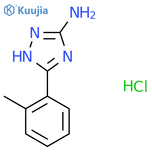 5-(2-Methylphenyl)-4H-1,2,4-triazol-3-ylamine Hydrochloride structure