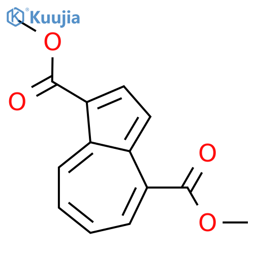 11,12,13-Trinor-1,3,5,7,9-guaiapentaene-14,15-dioic acid; Di-Me ester structure