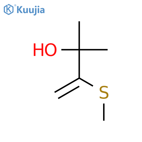 3-Buten-2-ol, 2-methyl-3-(methylthio)- structure