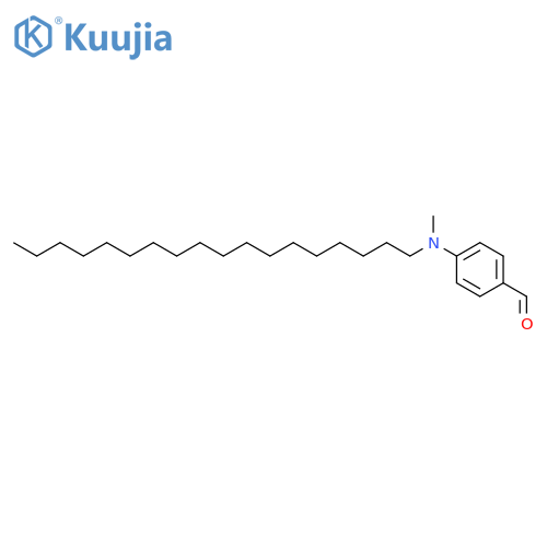 Benzaldehyde, 4-(methyloctadecylamino)- structure