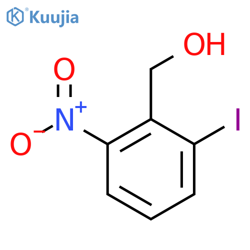 (2-Iodo-6-nitrophenyl)methanol structure