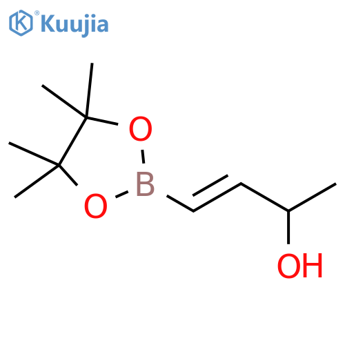 (E)-4-(4,4,5,5-Tetramethyl-1,3,2-dioxaborolan-2-yl)but-3-en-2-ol structure