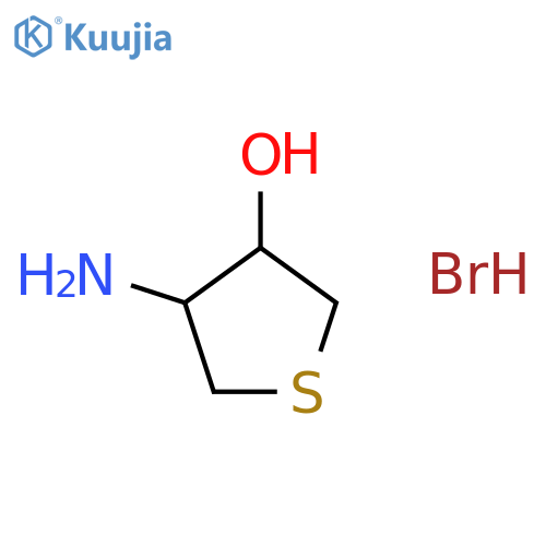 4-Amino-3-hydroxytetrahydrothiophene hydrobromide structure