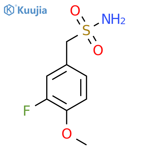 3-Fluoro-4-methoxyphenylmethanesulfonamide structure