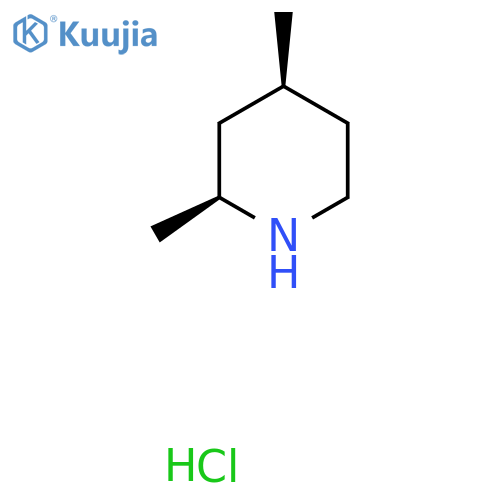 (2S,4S)-2,4-Dimethylpiperidine hydrochloride structure