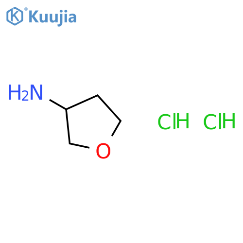 (R)-Tetrahydrofuran-3-amine dihydrochloride structure