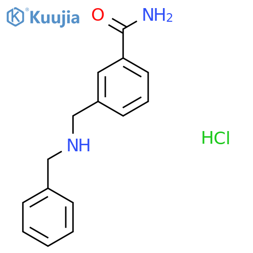 3-(Benzylamino)methylbenzamide Hydrochloride structure