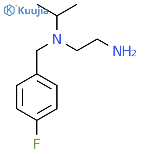 N*1*-(4-Fluoro-benzyl)-N*1*-isopropyl-ethane-1,2-diamine structure
