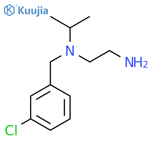 N*1*-(3-Chloro-benzyl)-N*1*-isopropyl-ethane-1,2-diamine structure