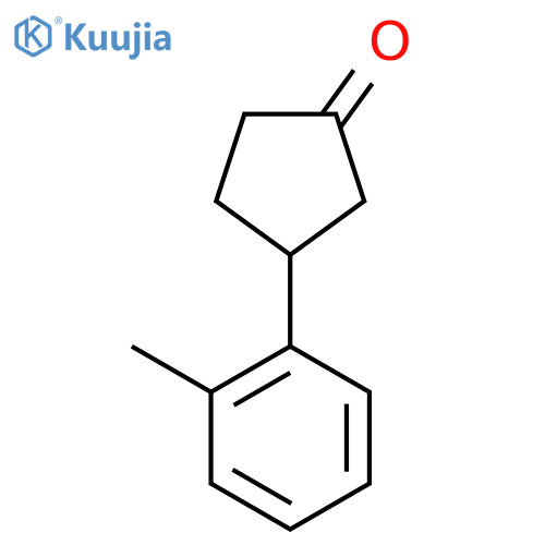 3-(2-Methylphenyl)cyclopentanone structure