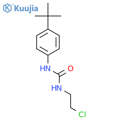 N-4-(tert-Butyl)phenyl-N'-(2-chloroethyl)urea structure