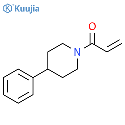 1-(4-Phenylpiperidin-1-yl)prop-2-en-1-one structure