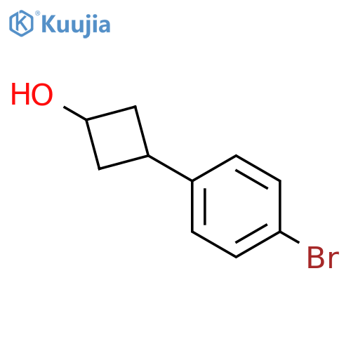 3-(4-Bromophenyl)cyclobutanol structure