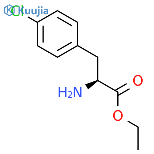 L-Phenylalanine, 4-chloro-, ethyl ester structure