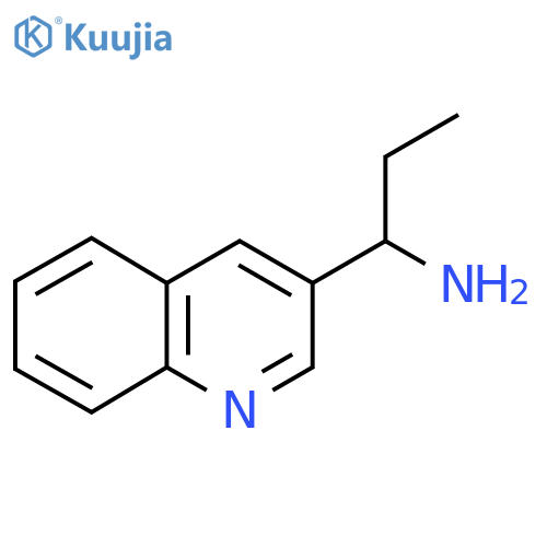 1-(Quinolin-3-yl)propan-1-amine structure