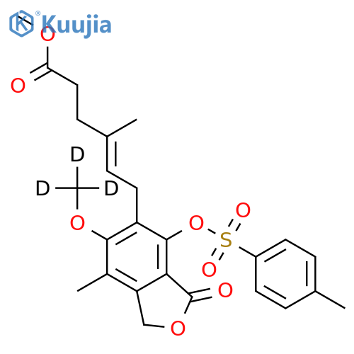 Methyl 4?-Tosyl Mycophenoate-6-methyl-d3 structure