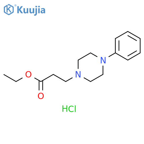 Ethyl 3-(4-phenylpiperazin-1-yl)propanoate dihydrochloride ,97% structure